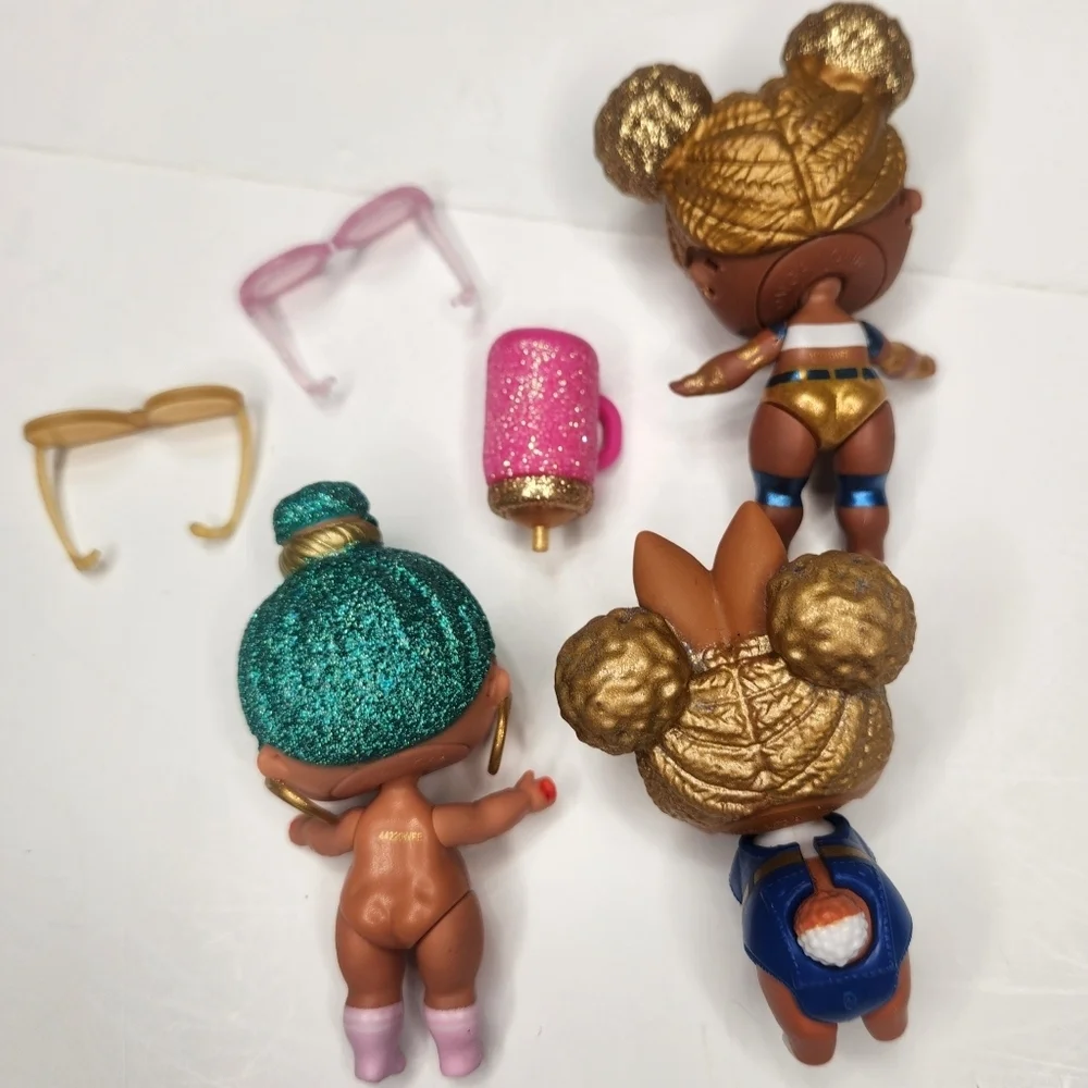 LOL Surprise Doll Soul Babe Bun Bunny + All Star BB Sports Summer Games + Soccer